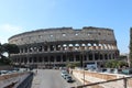 Collesium is full of tourists in Rome Royalty Free Stock Photo