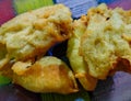 a colletion of fried foods