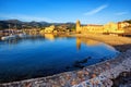 Collioure, France, historical resort town Royalty Free Stock Photo