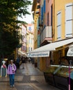 Image of Collioure streets - resort on the southern coast of France