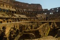 Colliseum from the inside Royalty Free Stock Photo