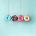 Collision balls made from donuts