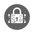 Collocation, rust icon