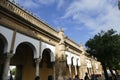 Collonaded arcade of the interior courtyard of the Mosque Cathedra