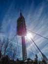 Collserola tower in Barcelona tibidabo