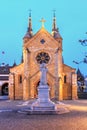 The CollÃÂ©giale church, Neuchatel Royalty Free Stock Photo