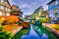 Colmar, Alsace, France - Little Venice Royalty Free Stock Photo