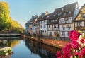 Colmar, beautiful town of Alsace, France Royalty Free Stock Photo