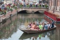 Boat trip tourism on water at little Venise quarter