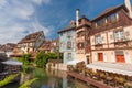 Colmar, Petit Venice, Alsace, France. Royalty Free Stock Photo