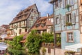 Colmar, Petit Venice, Alsace, France. Royalty Free Stock Photo