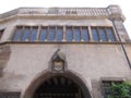 Colmar, 8th august: Historic Building details from Place de L` Ancienne Douane Square of Colmar in Alsace region , France