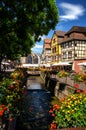 Colmar is a tourist destination French in the Alsace region