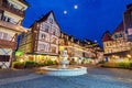 Night View of Colmar Tropicale Bukit Tinggi Pahang Royalty Free Stock Photo