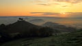 Colmer`s Hill in Dorset Royalty Free Stock Photo