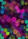 Coloful bubbles background Royalty Free Stock Photo