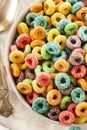 Coloful Fruit Cereal Loops