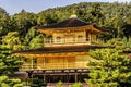 Kinkaku-Ji Golden Pavilion Buddhist Temple Kyoto Japan Royalty Free Stock Photo