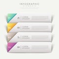 Coloful modern design banners template infographic Royalty Free Stock Photo