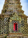 Red Door Pagoda Phra Maha Chedi Wat Pho Bangkok Thailand