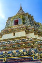 Red Door Pagoda Phra Maha Chedi Wat Pho Bangkok Thailand