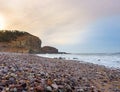 Rocky coast in china