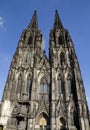 Cologne Cathedral Germany Front Royalty Free Stock Photo