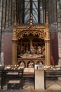 Cologne Cathedral Interior, Cologne Germany Royalty Free Stock Photo