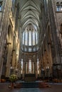 Cologne Cathedral Interior, Cologne Germany Royalty Free Stock Photo