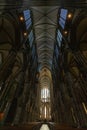 Cologne Cathedral, monument of German Catholicism and Gothic architecture in Cologne, Germany Royalty Free Stock Photo