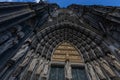 Cologne Cathedral, monument of German Catholicism and Gothic architecture in Cologne, Germany