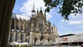 The Cologne Cathedral is a Roman Catholic Gothic cathedral in th