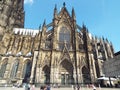 Cologne Cathedral, south portal Royalty Free Stock Photo