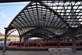 Cologne Central Station platform, Germany