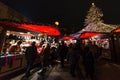 Cologne Christmas market at night