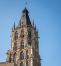 Cologne City Hall Tower - Cologne, Germany Royalty Free Stock Photo