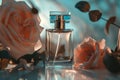 Cologne freshness in transparent fragrance flows through refreshing art extracts, linking cologne with lavish perfume