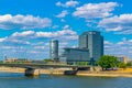 COLOGNE, GERMANY, AUGUST 11, 2018: Kennedy quay in Cologne, Germany