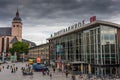 COLOGNE, GERMANY, 23 JULY 2020:  Cologne Hauptbanhof, the central railway station Royalty Free Stock Photo