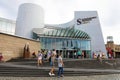 COLOGNE, GERMANY - MAY 31, 2018: Schokoladen museum, famous chocolate museum by Lindt in Cologne, Germany