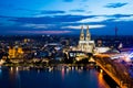 Cologne, Germany at night Royalty Free Stock Photo