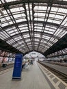 Cologne, Germany - September 26, 2025: Platform of Cologne Central Station Royalty Free Stock Photo