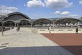 Cologne, Germany. September 5, 2019. View of the exterior of the central train station. Royalty Free Stock Photo