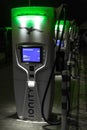 Ionity electric car charging column near cologne germany in the evening