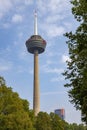 Cologne, NRW, Germany, 08 15 2020, radio tower Colonius