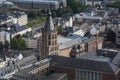 Cologne with a view from above Royalty Free Stock Photo