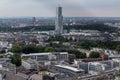 Cologne with a view from above Royalty Free Stock Photo