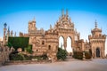Colomares Castle Benalmadena Malaga Costa del Sol Spain gothic moorish architecture