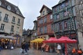 Colombage houses in Rennes, France