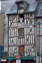 Colombage houses in Rennes, France